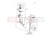 KAWASAKI 1989 Rear Master Cylinder