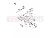 KAWASAKI KD80X (KD80-N2) Swingarm