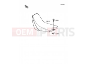 KAWASAKI KD80X (KD80-N2) Seat