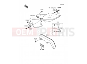 KAWASAKI KD80X (KD80-N2) Side Covers/Chain Cover