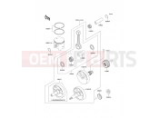 KAWASAKI 1989 Crankshaft/Piston
