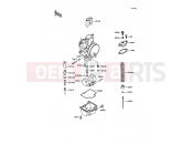 KAWASAKI 1989 Carburetor Parts