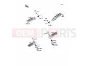 KAWASAKI 1989 Footrests