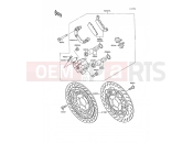 KAWASAKI 1989 Front Brake