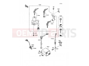KAWASAKI 1989 Ignition Switch