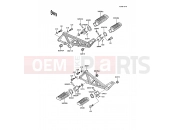 KAWASAKI 1990 Footrests