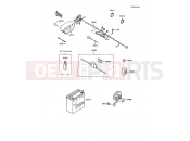KAWASAKI 1990 Chassis Electrical Equipment