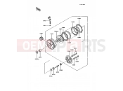 KAWASAKI 1990 Clutch