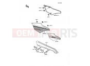 KAWASAKI 1990 Side Cover/Chain Case