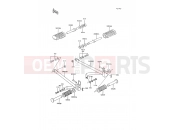 KAWASAKI AR80 (AR80-C8) Footrests
