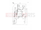 KAWASAKI AR80 (AR80-C8) Front Fork