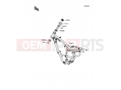 KAWASAKI KD80X (KD80-N3) Frame