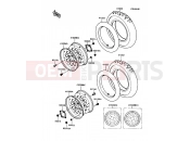 KAWASAKI KD80X (KD80-N3) Tires