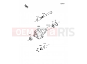 KAWASAKI KD80X (KD80-N3) Front Hub
