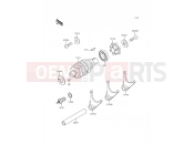 KAWASAKI 1990 Change Drum/Shift Fork