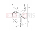 KAWASAKI 1990 Rear Master Cylinder