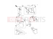 KAWASAKI 1990 Side Cover/Chain Case