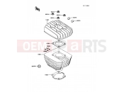 KAWASAKI 1990 Cylinder Head/Cylinder