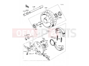 KAWASAKI 1990 Front Hub