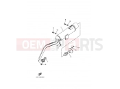 YAMAHA YFM 80 Grizzly YFM80G YFM80GT GRIZZLY 2D31 2005 EXHAUST