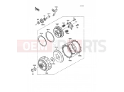 KAWASAKI 1990 Clutch