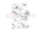 YAMAHA YFM 80 Grizzly YFM80G YFM80GT GRIZZLY 2D31 2005 CLUTCH
