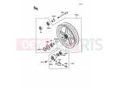KAWASAKI 1990 Front Hub
