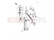 KAWASAKI 1990 Rear Master Cylinder