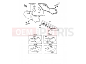KAWASAKI 1990 Side Cover/Chain Case