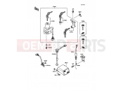 KAWASAKI 1990 Ignition Switch