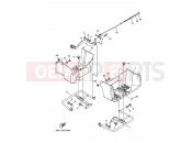 YAMAHA YFM 80 Grizzly YFM80G YFM80GT GRIZZLY 2D31 2005 STAND & FOOTREST