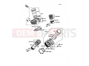 KAWASAKI 1990 Cylinder/Piston