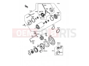 KAWASAKI 1990 Starter Motor