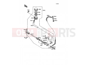 KAWASAKI 1990 Rear Master Cylinder