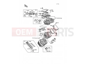 KAWASAKI 1990 Cylinder Head Cover
