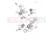 KAWASAKI 1990 Cylinder/Piston