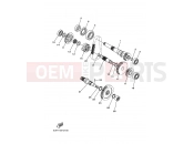 YAMAHA YFM 350 Bruin YFM350FWA YFM35FAT BRUIN 4WD 5UH8 2005 TRANSMISSION