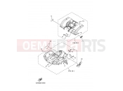 YAMAHA YFM 350 Bruin YFM350FWA YFM35FAT BRUIN 4WD 5UH8 2005 EMBLEM & LABEL 2
