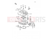 KAWASAKI AR50 (AR50-C9) Cylinder Head/Cylinder