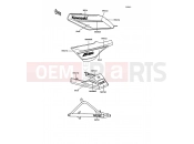 KAWASAKI AR50 (AR50-C9) Decal(Ebony)