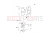 KAWASAKI 1991 Crankcase Bolt Pattern