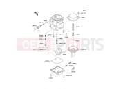KAWASAKI 1991 Carburetor Parts