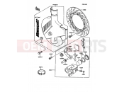 KAWASAKI 1991 Front Caliper