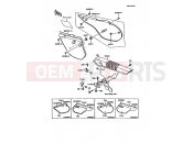 KAWASAKI 1991 Side Cover/Chain Case