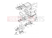 YAMAHA YFM 660 R Raptor YFM660R YFM660RT 5LPV 2005 INTAKE