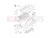 KAWASAKI 1991 Cylinder Head