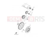 YAMAHA YFM 660 R Raptor YFM660R YFM660RT 5LPV 2005 STARTER
