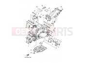 YAMAHA YFM 660 R Raptor YFM660R YFM660RT 5LPV 2005 FRAME