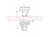 KAWASAKI 1991 Crankcase Bolt Pattern