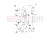 KAWASAKI 1991 Carburetor Parts
